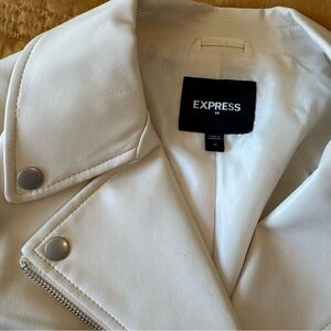 NWOT Vegan leather jacket